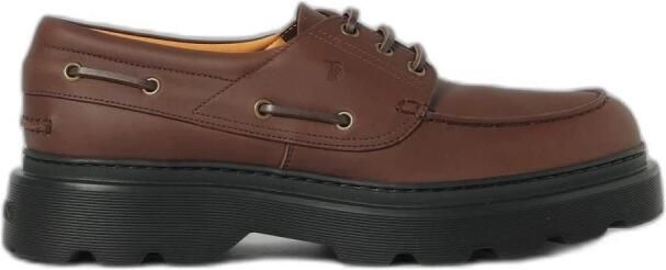 Tod's Gewaxt Leren Boot Loafer