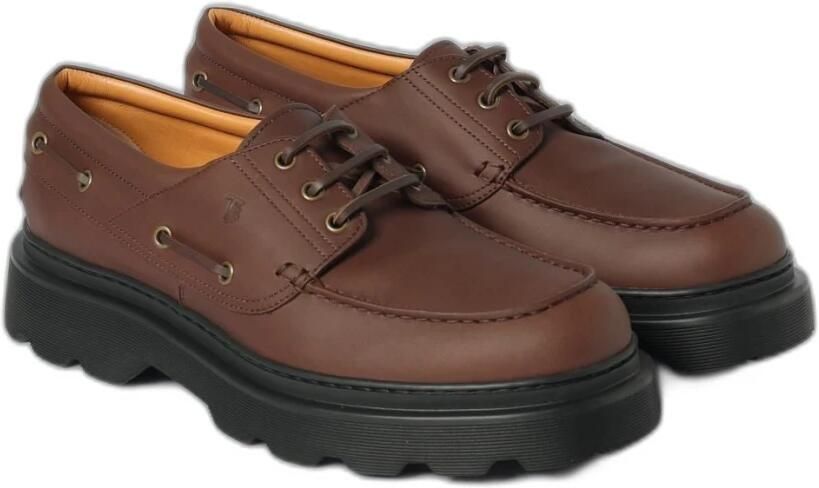 Tod's Gewaxt Leren Boot Loafer - Foto 3