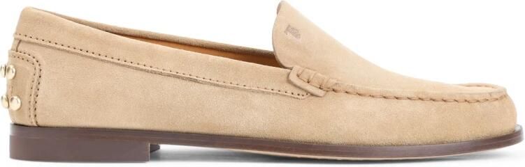 Tod's Ginger Suede Loafers