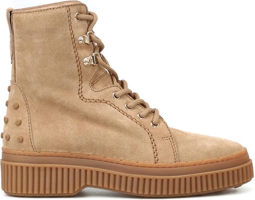 Tod's Gomma Suede Boots