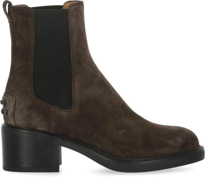 Tod's Gomma Suede Chelsea Boots