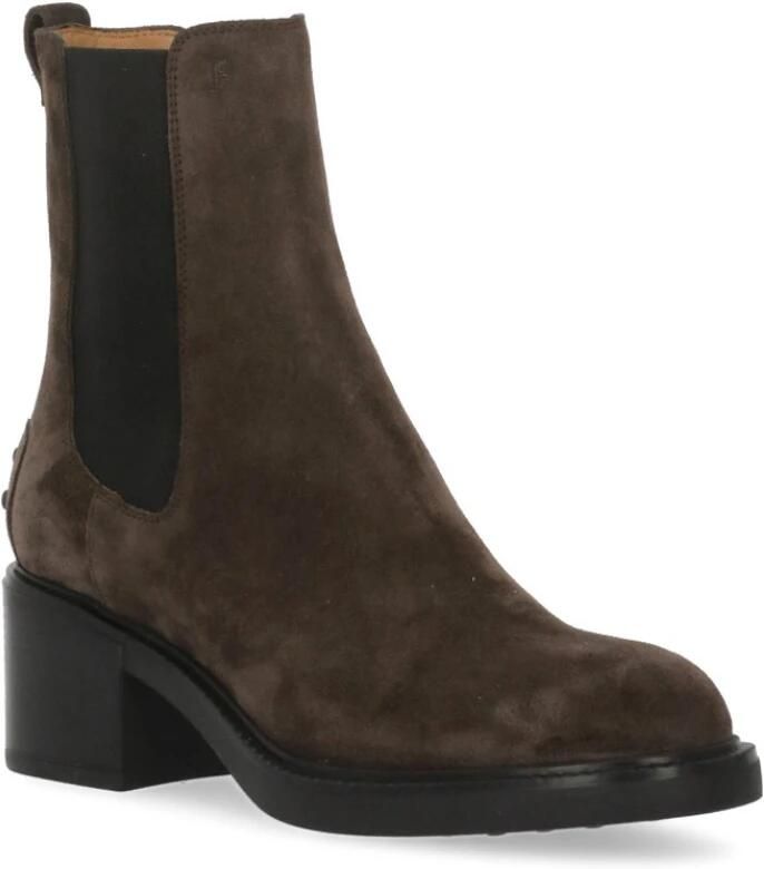 Tod's Gomma Suede Chelsea Laarzen