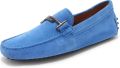 Tod's 0846Ar Mocassino Suede Loafer Ette - Blauw