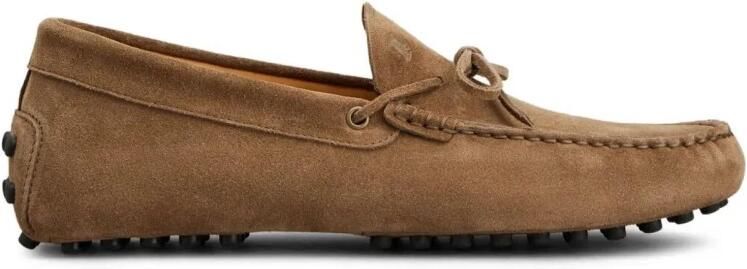 Tod's Gommino Suède Loafers Met Veters