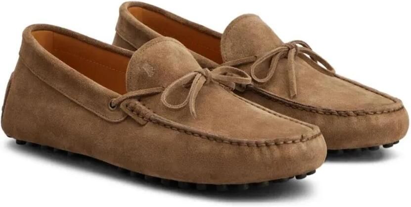 Tod's Gommino Suède Loafers Met Veters - Foto 5
