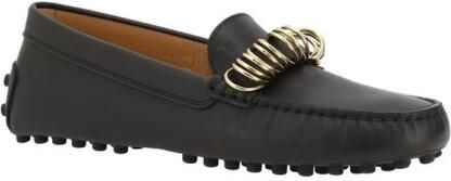 Tod's Goud-Ring Loafers met Rubberen Zool