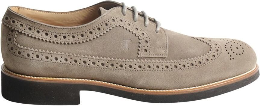 Tod's Heren Veterschoenen Beige Noos