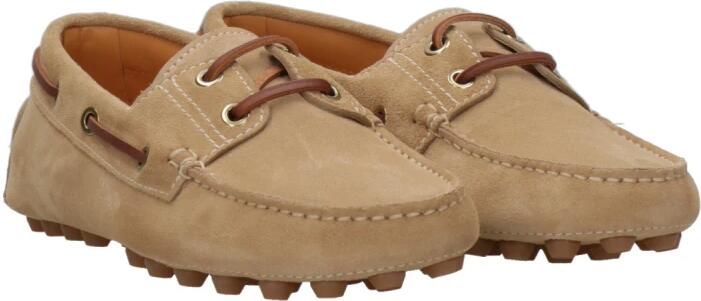 Tod's Kameel Suède Leren Sneakers