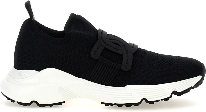 TOD'S Kate Sneakers van technische stof Black Dames