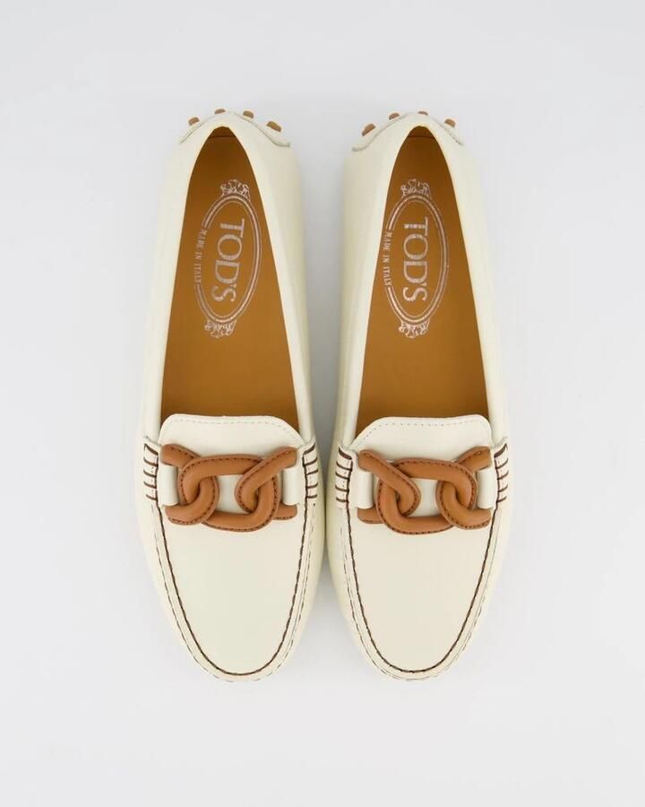 Tod's Ketting Loafer Wit - Foto 5
