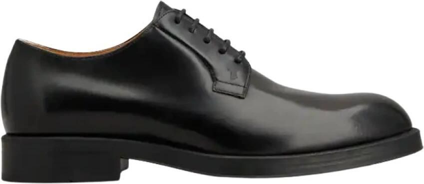 Tod's Zwarte leren derby schoenen voor heren - Foto 8