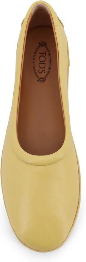 Tod's Leren Ballerina met Gomminos Detail op de Achterkant - Foto 2