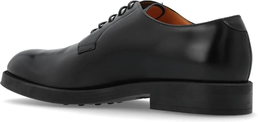 Tod's Zwarte leren derby schoenen voor heren - Foto 6