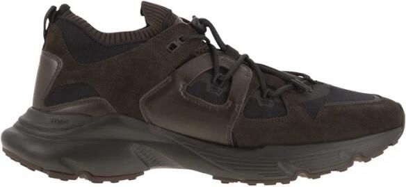 Tod's Leren en technische stoffen sneakers