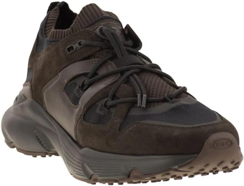 Tod's Leren en technische stoffen sneakers - Foto 3