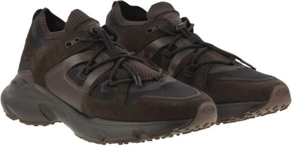 Tod's Leren en technische stoffen sneakers - Foto 5
