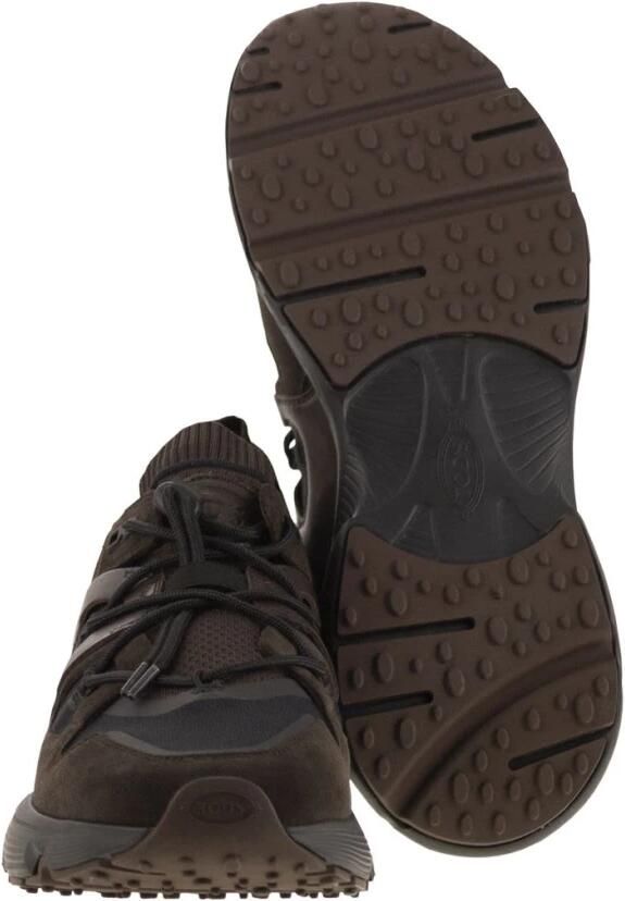 Tod's Leren en technische stoffen sneakers - Foto 2