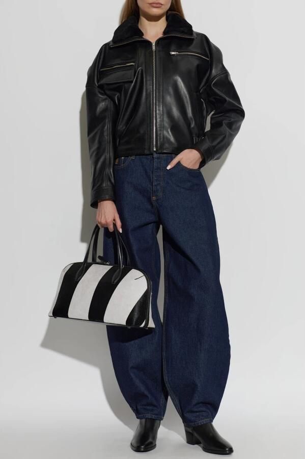 Tod's Leren enkellaarsjes met hak - Foto 5
