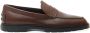 Tod's Zwarte leren loafers stijlvol ontwerp - Thumbnail 1