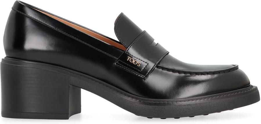 Tod's Zwarte platte mocassinschoenen - Foto 4