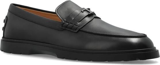 Tod's Leren Loafers Met Metalen Logo - Foto 6