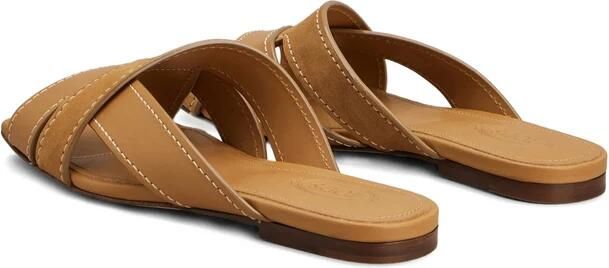 Tod's Leren Platte Sandalen - Foto 2