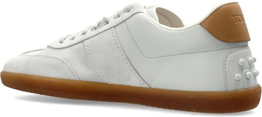 Tod's Leren Sneakers met Suède Panelen - Foto 4