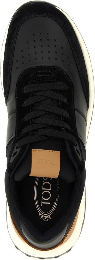 Tod's Leren sneakers met technische stof - Foto 2