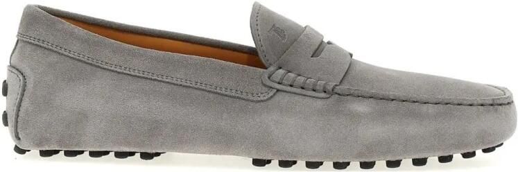 Tod's Lichtgrijze Mocassin Schoenen