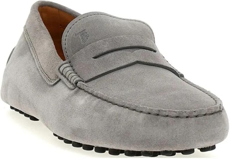Tod's Lichtgrijze Mocassin Schoenen - Foto 2