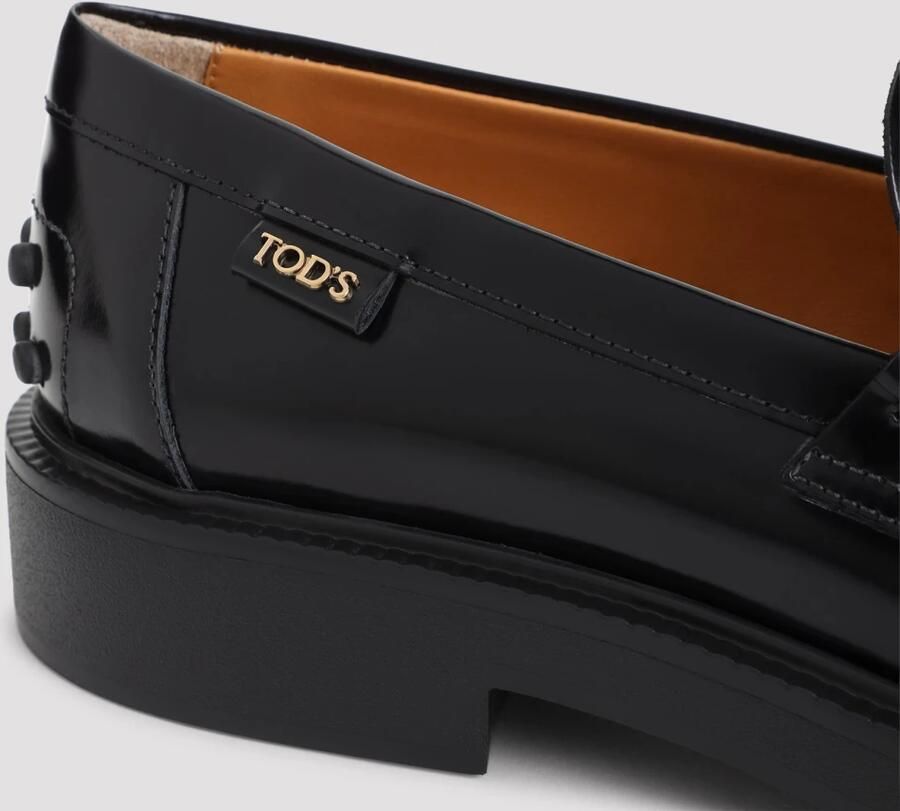 Tod's Loafer van geborsteld leer - Foto 3