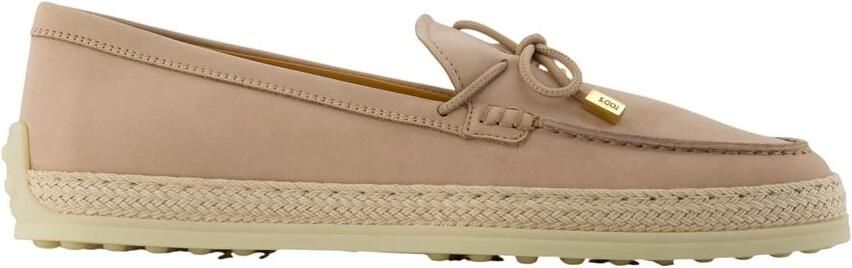 Tod's Loafers Leer Roze