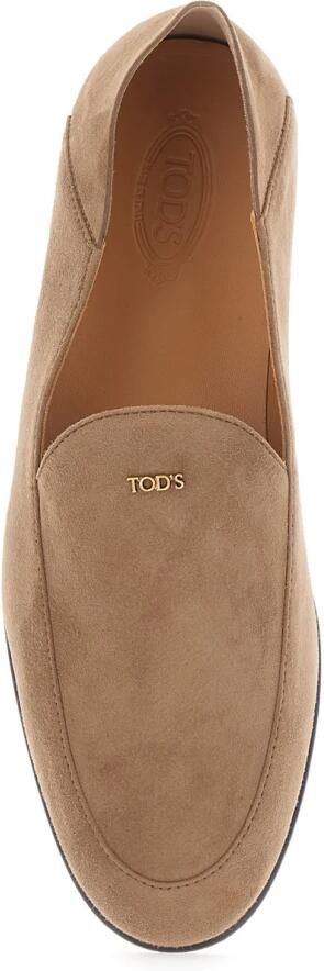 Tod's Loafers met suède en logoplaat - Foto 2