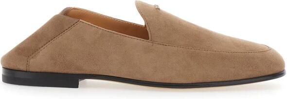 Tod's Loafers met suède en logoplaat - Foto 5
