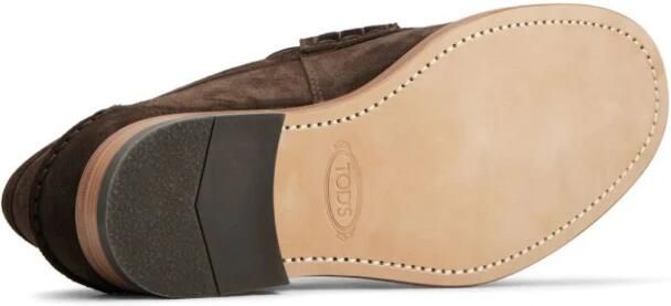 Tod's Loafers van suède met kwastjes - Foto 5