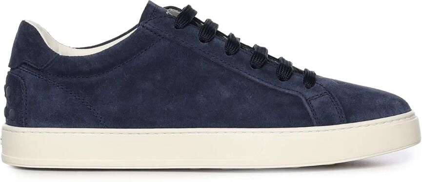 Tod's Logo-embossed Suede Low-top Sneakers
