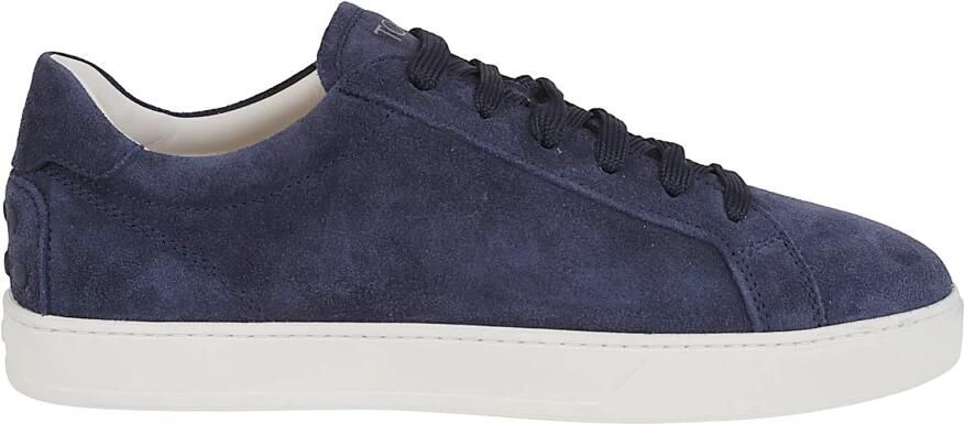 Tod's Logo-Embossed Suede Sneakers