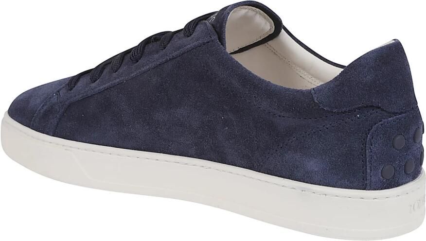 Tod's Logo-Embossed Suede Sneakers - Foto 2