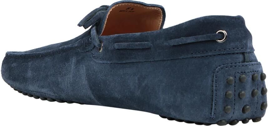 Tod's Marineblauwe Suède Sneakers - Foto 4