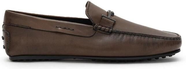 TOD'S Klassieke Loafer Schoen Brown Heren