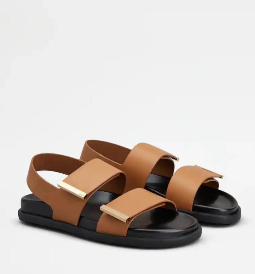 TOD'S Dames Fasce Term Leer Cognac - Foto 3