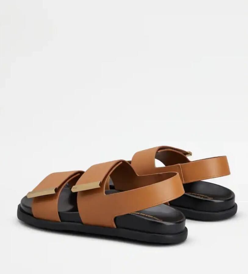 TOD'S Dames Fasce Term Leer Cognac - Foto 4