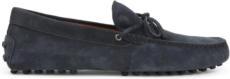 Tod's Nacht Suede Leren Loafers