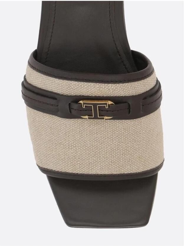 Tod's T Timeless sandalen met leren details - Foto 4