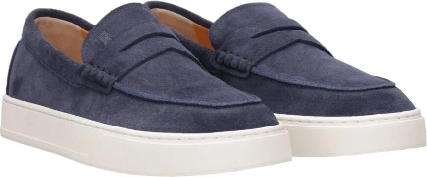 Tod's Navy Blauw Suède Sneakers - Foto 5