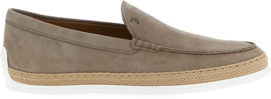 Tod's Nubuck Slip-On Loafers