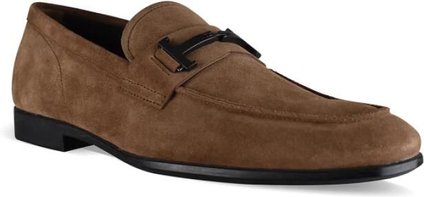 Tod's Penny-Straps Suede Loafers - Foto 2