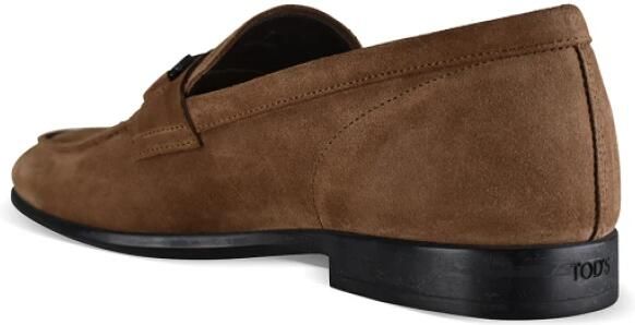 Tod's Penny-Straps Suede Loafers - Foto 3