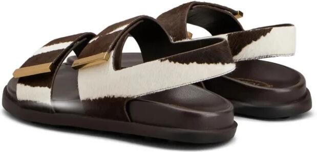 Tod's Pony Hair Sandalen - Foto 4
