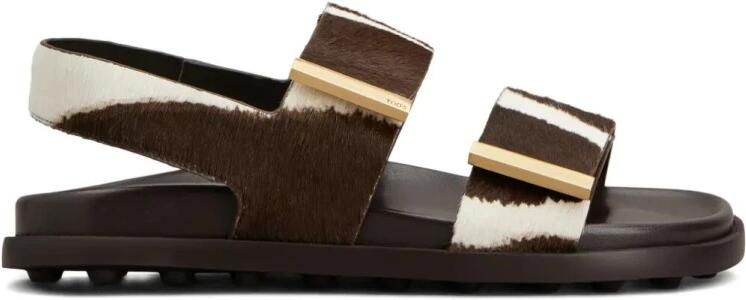 Tod's Pony Hair Sandals